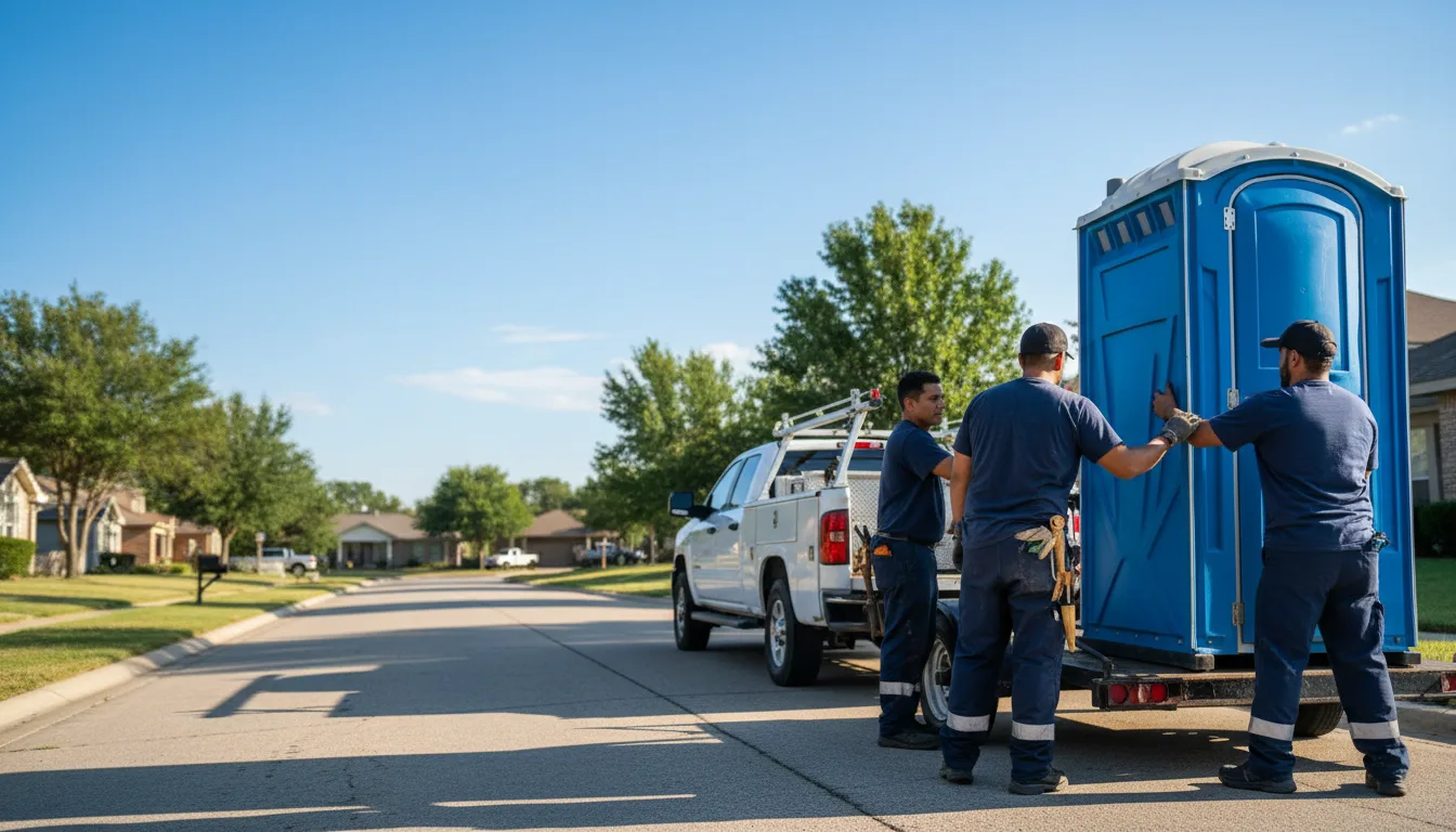 Portable Toilet Rental in Liberty, IL near me